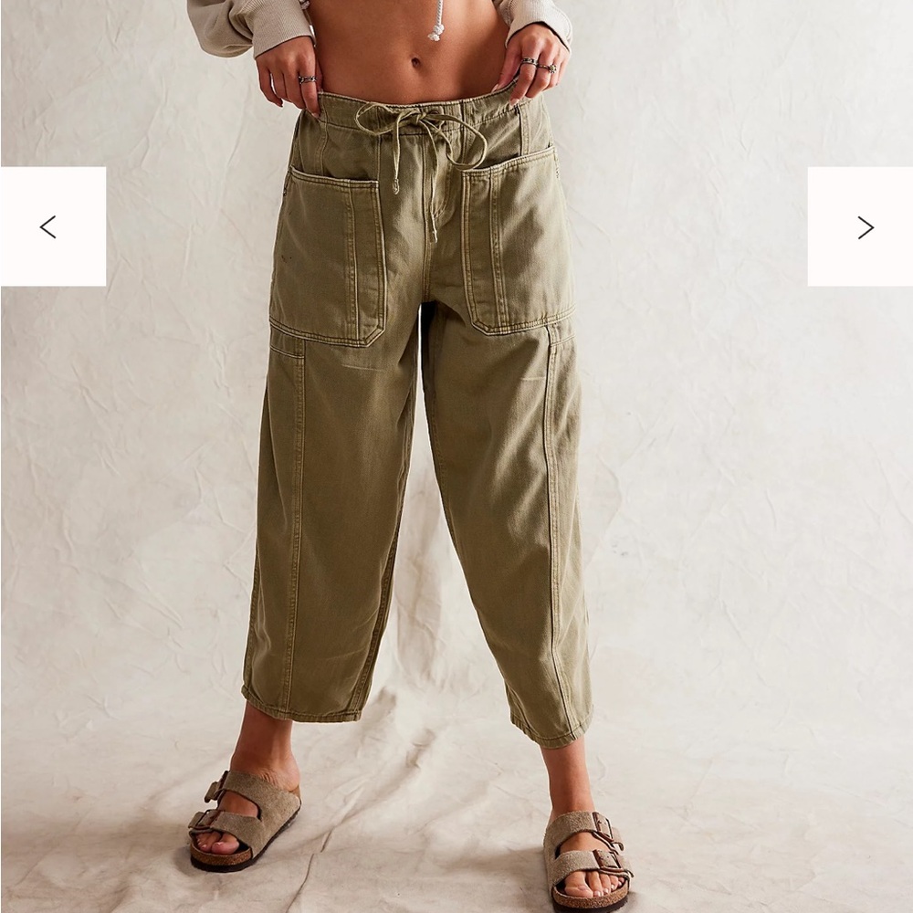 We The Free Silverton Pull-On Barrel Jeans